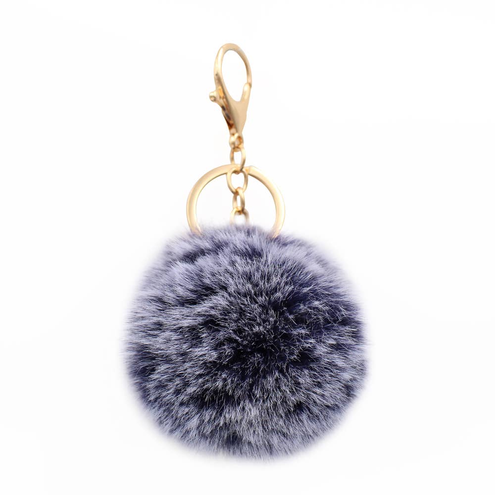 Real Sic – wholesale Keychain – Unisex – Cute Colorful Pom Pom Key chain - Fuzzy Key chain35