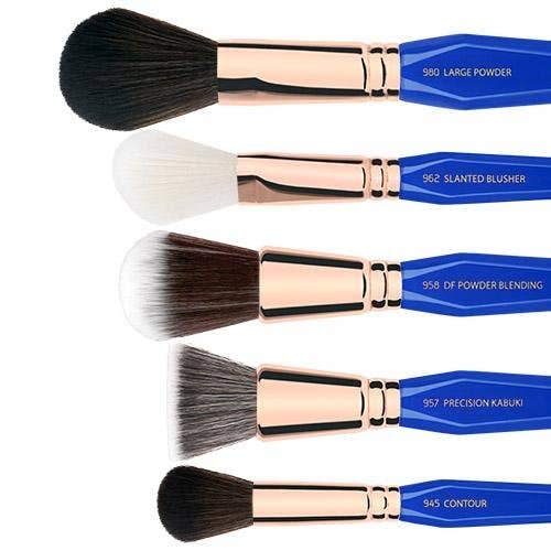 Bdellium Tools - Wholesale Makeup Brush Set - Golden Triangle PHASE I Complete 15pc. Brush Set with Pouch2