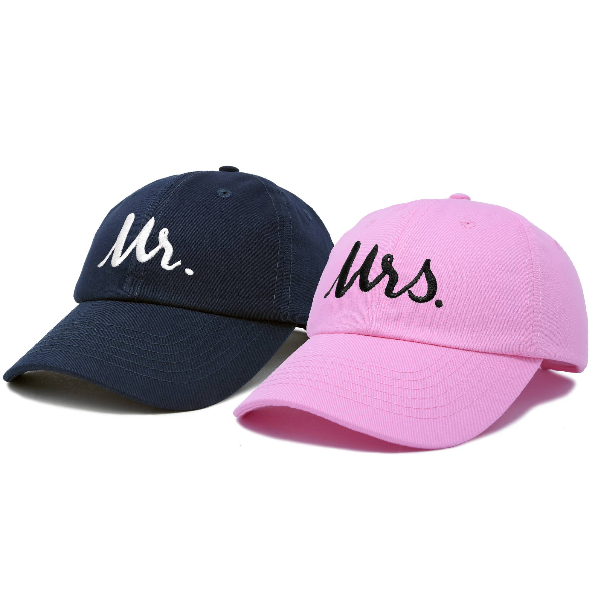 Dalix - Wholesale Baseball Cap - Unisex - DALIX Mr and Mrs Baseball Cap Matching Couples Hat Set18