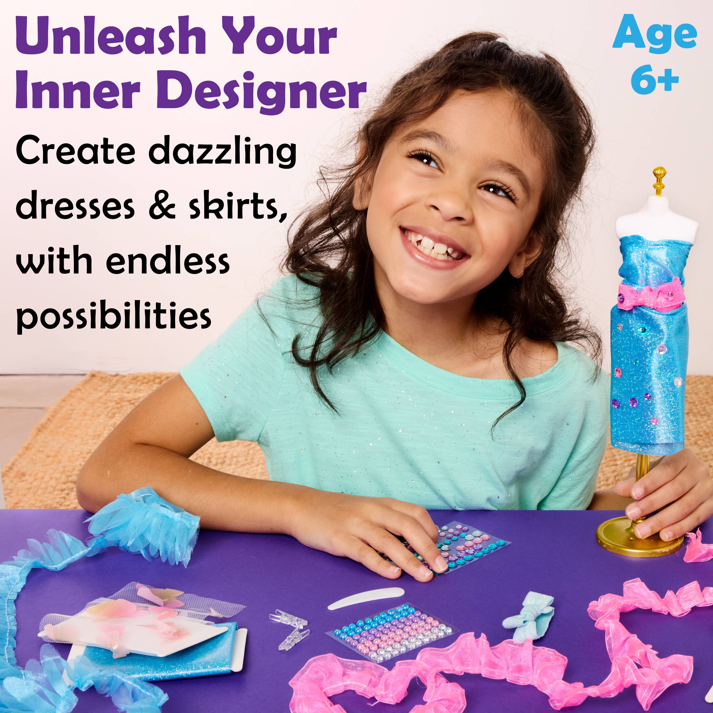 Faber-Castell / Creativity for Kids - Wholesale DIY Craft Kit - Kids - Designed By You Glam Fashion Design Studio Craft Kit4