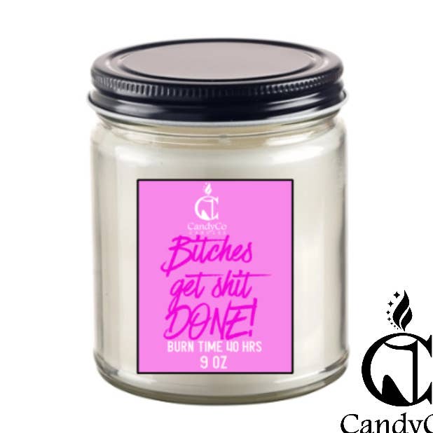 Hündinnen erledigen Girl Power Kerze Sojawachs Weihnachten für den Großhandel von The Candy Collections