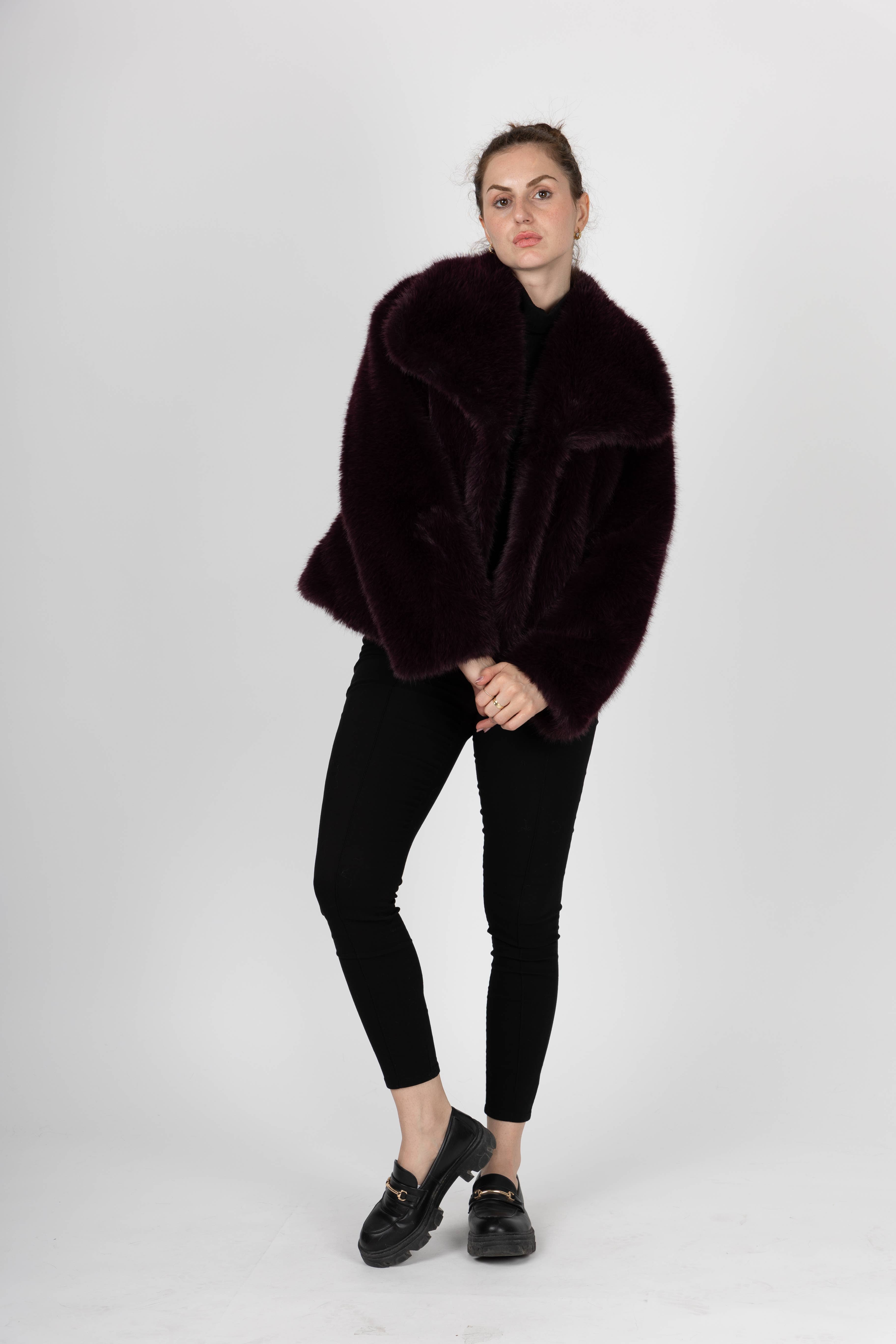 KZELL PARIS - Wholesale Fur/Faux Fur Coat - Women's - SHORT FAUX FUR COAT6