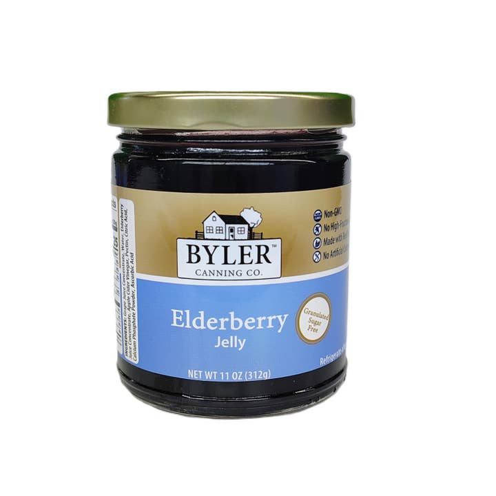 Gelée de Sureau Sans Sucre Granulée Byler, 311g pour la vente par Byler Canning Co.