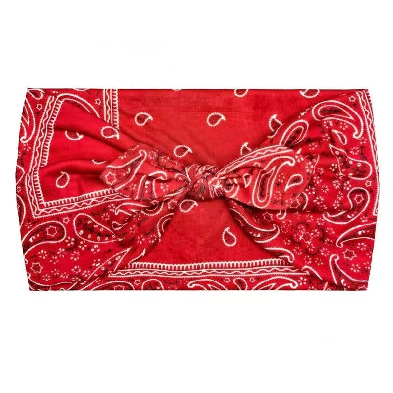 ShieldChic - Wholesale Fashion Headband - Women's - Printed Knot Elastic Headband1