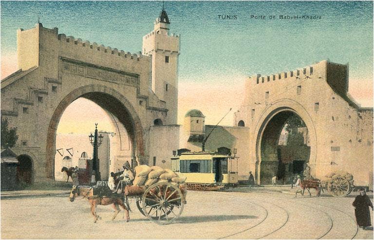 Found Image Press - Wholesale Sticker - Sticker MF-105 Bab-el-Khadra Gate in Tunis0
