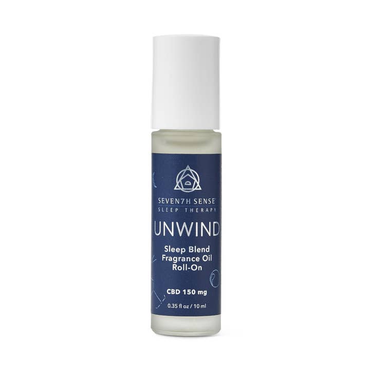 Unwind Oil Sleep Blend Roll-on 150mg Lavender for wholesale by Seventh Sense