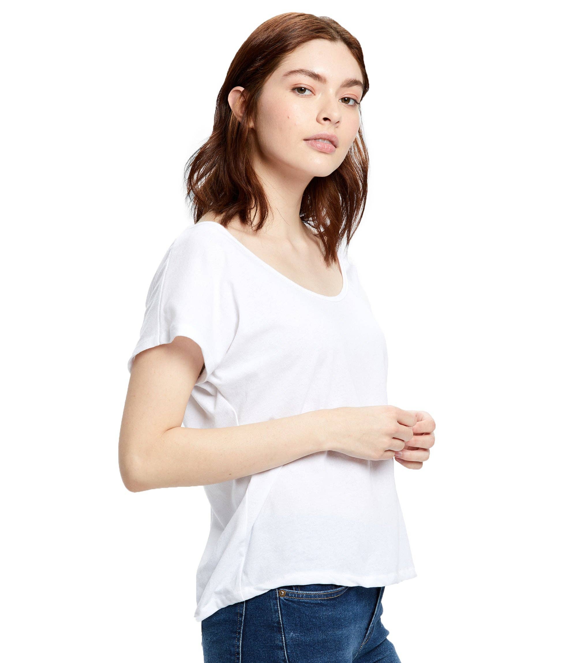 US Blanks - Wholesale T-Shirt - Women's - Women's Up-cycled/Recycled Scoop Blouse, 30 singles, 4 oz10