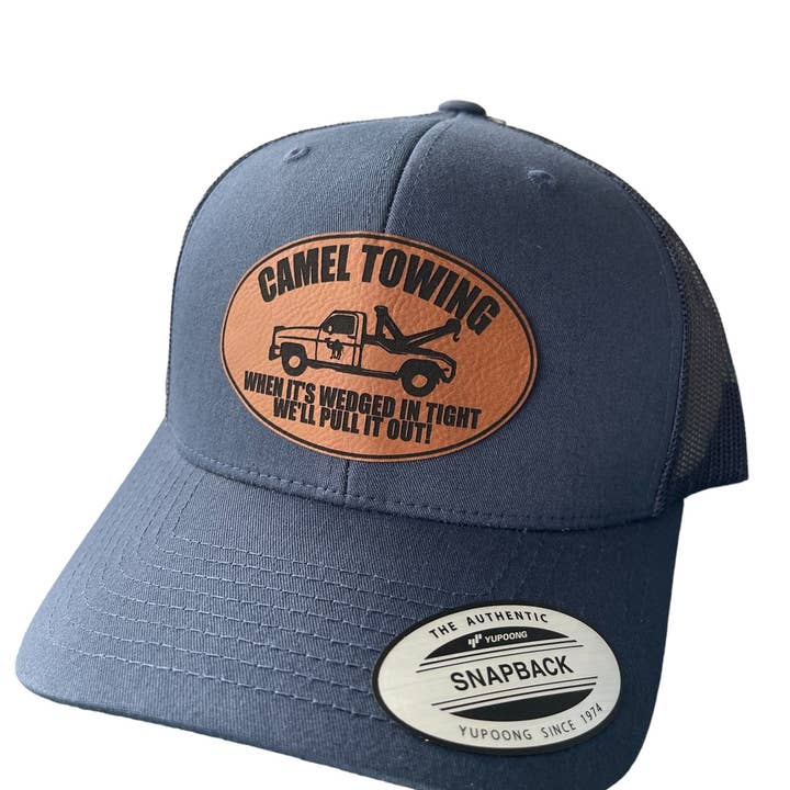 BUBBLEHEAD INK - Wholesale Trucker Hat - Unisex - Camel Towing Funny Trucker Hat