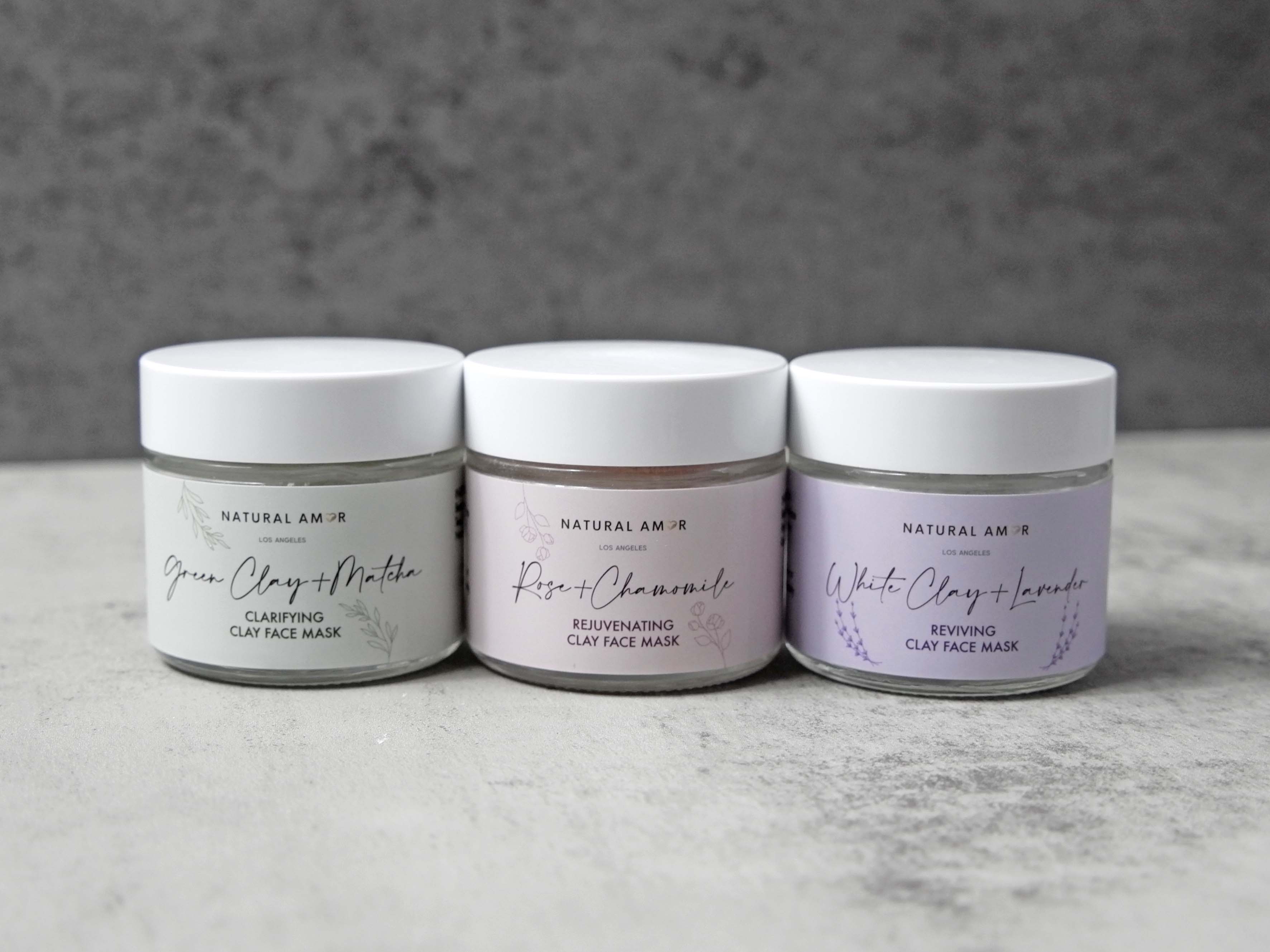 Natural Amor LLC – wholesale Ansiktsmasker – Lermask i burk 2oz| Helt naturlig hudvård2