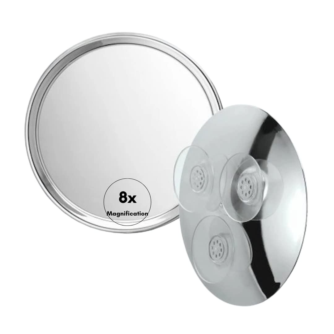 sesioMWorld - M·O·I Professional - Wholesale Vanity Mirror - CHROME MIRROR x8 SUCTION CUPS0