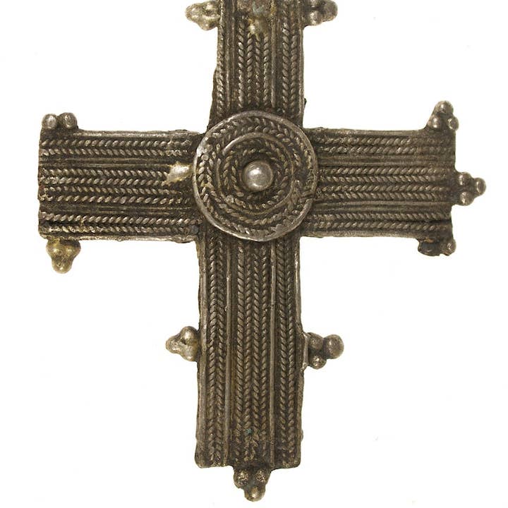 Ethiopian silver cross for wholesale by The Niger Bend