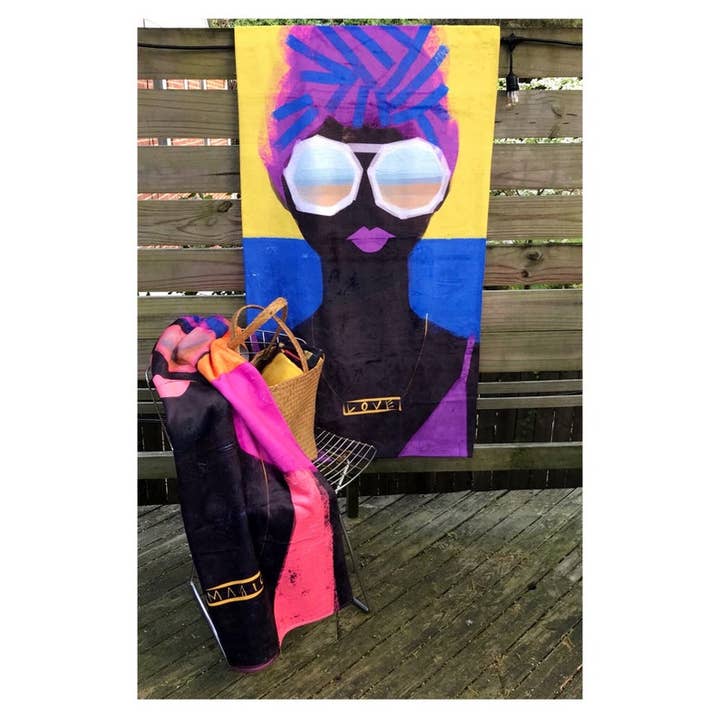 Brooklyndolly - Wholesale Beach Towel - Love Beach Towel