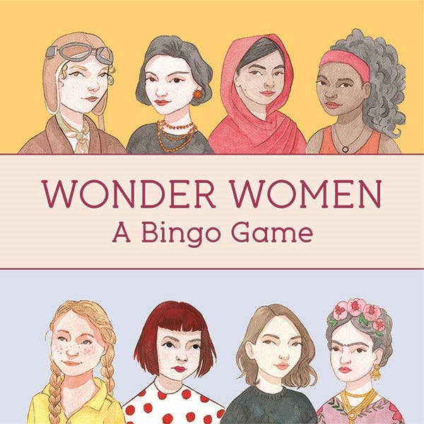 Wonder Women Bingo by Isabel Thomas (Game) for wholesale by HACHETTE UK LTD X LAURENCE KING