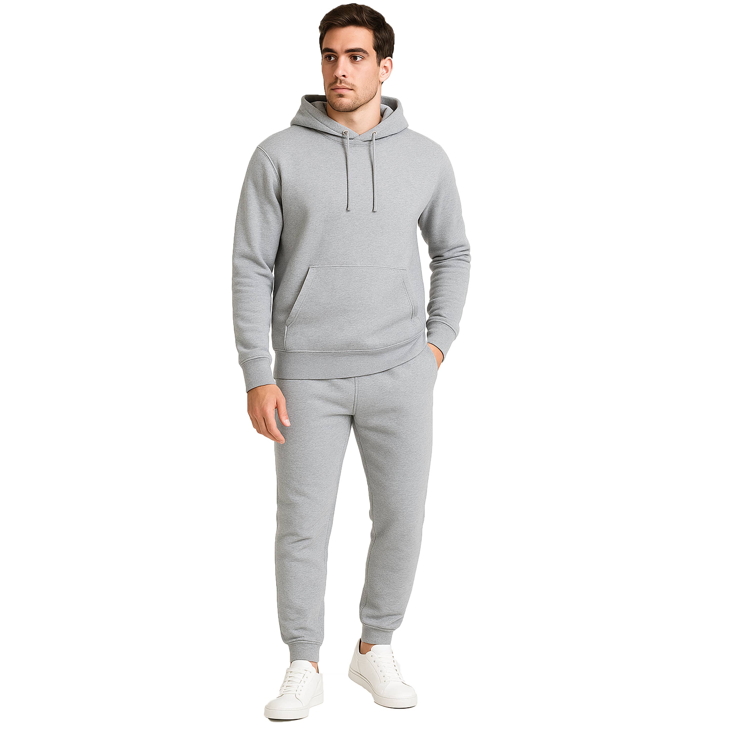 Galaxy By Harvic – wholesale Lounge set – Men's – Men's 2-Piece Fleece Pullover Hoodie and Jogger Set5