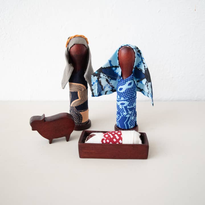 Amani ya Juu - Wholesale Nativity Scene Decor - Nativity Peg Set2