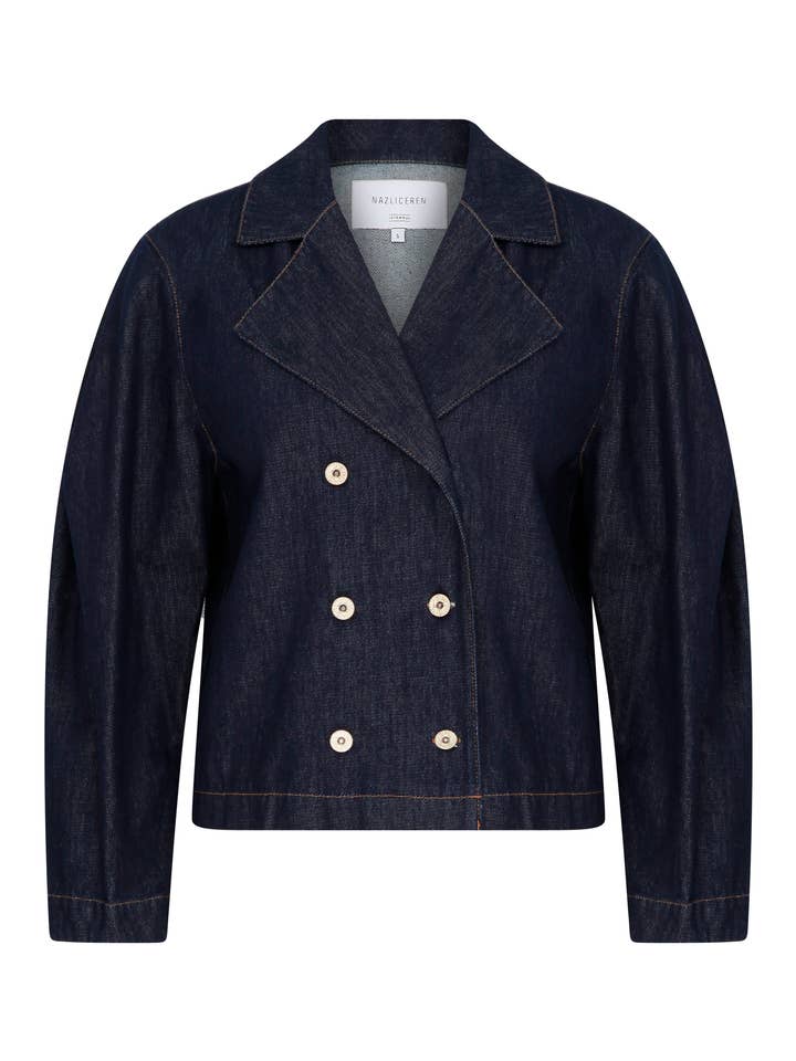 Veste en jean Carol pour la vente par NAZLI CEREN