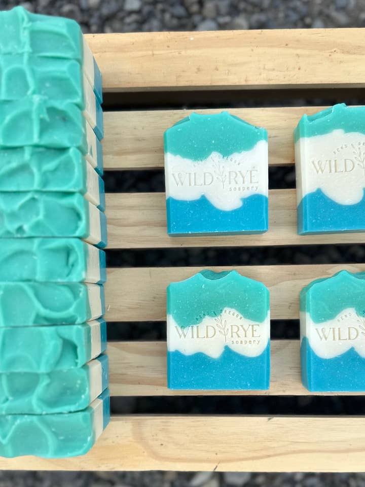 Wild Sage Goat Milk Soap for wholesale by Wild Rye Soapery