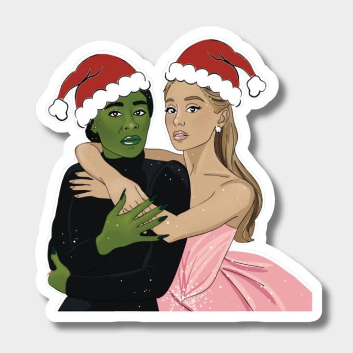 Autocolante de Natal Malvado por atacado de Ninalem's Party