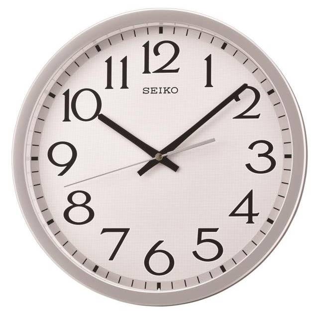 Seiko Clocks USA - Wholesale Wall Clock - 12" Easy Read Wall Clock with Quiet Sweep Second Hand
