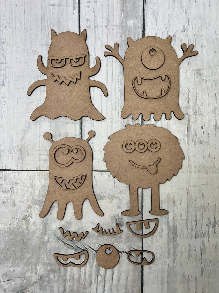 Kit de peinture par ligne Monster DIY pour la vente par Rustic Home Co LLC