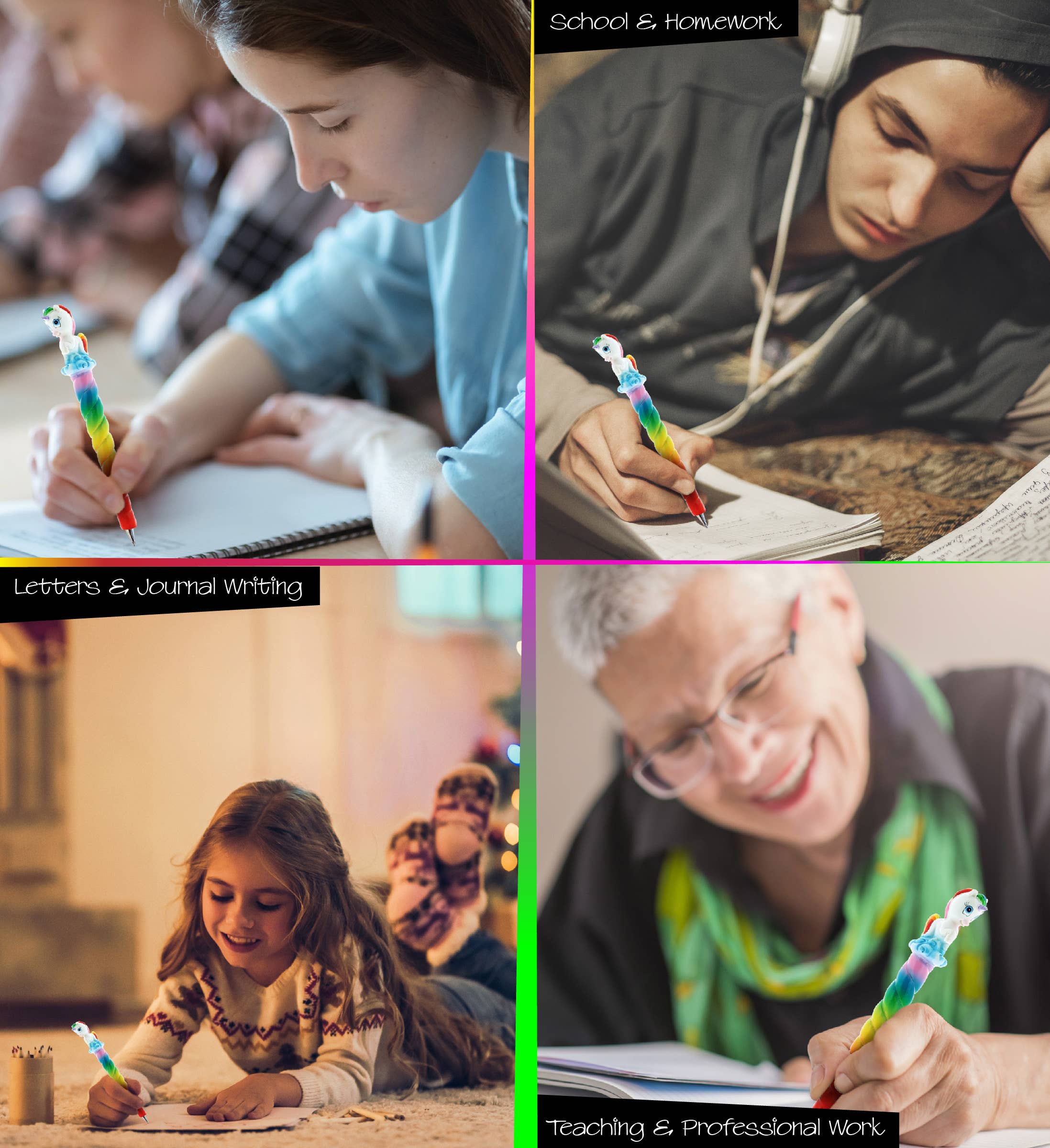 Cota Global - Wholesale Pen - Planet Pen - Rainbow Unicorn2