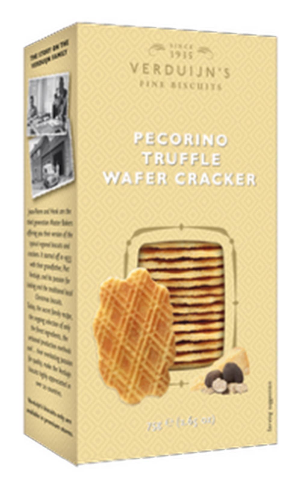TASTY FRANCE - Wholesale Crackers - Savory appetizer biscuits with Pecorino and truffle1