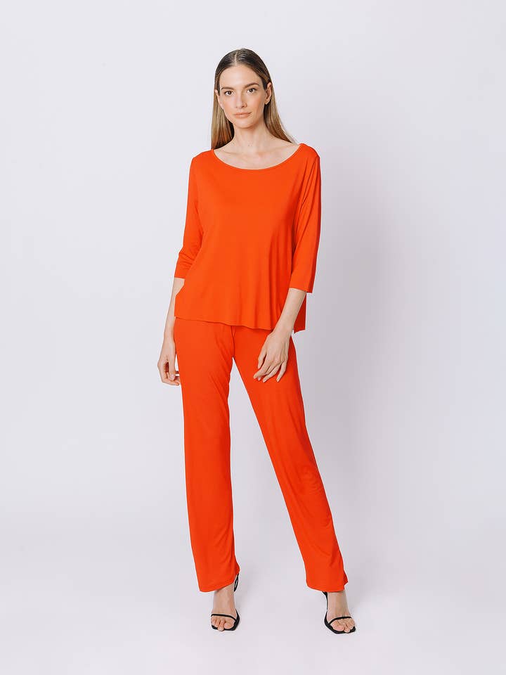 Boxy-T-Shirt aus Jersey für den Großhandel von Martino Midali