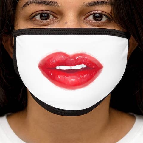 Red Lips Face Mask für den Großhandel von Lykanian