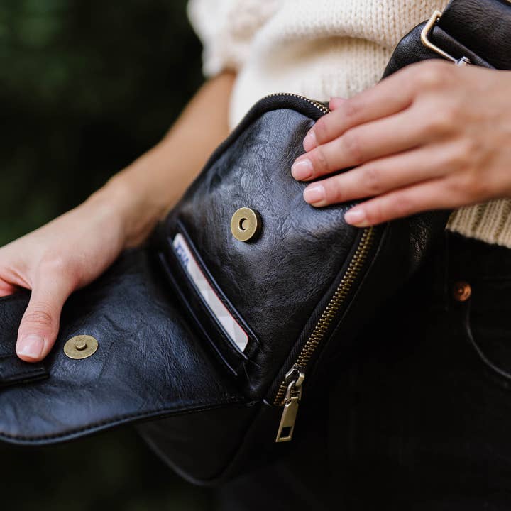 modern and chic - Wholesale Crossbody Bag - Women's - Sutton Sling Crossbody Fanny Bag4