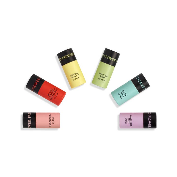 Good Flower Farm - Wholesale Lip Balm - Lavender Mint Organic Lip Balm / 0.3 oz Biodegradable Tube