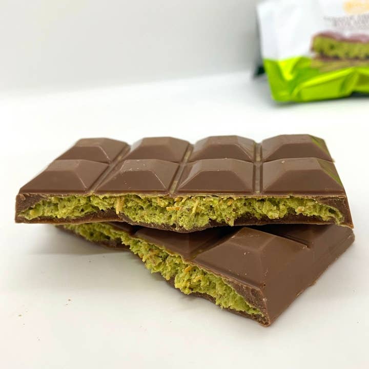Aladdin - Wholesale Chocolate Bar - Antep Pistachio & Kadayif Dubai Chocolate Bar