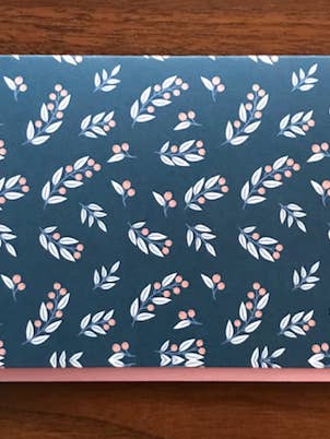 Set med 6 vykort Olive Branch i ask för wholesale av Pink Olive