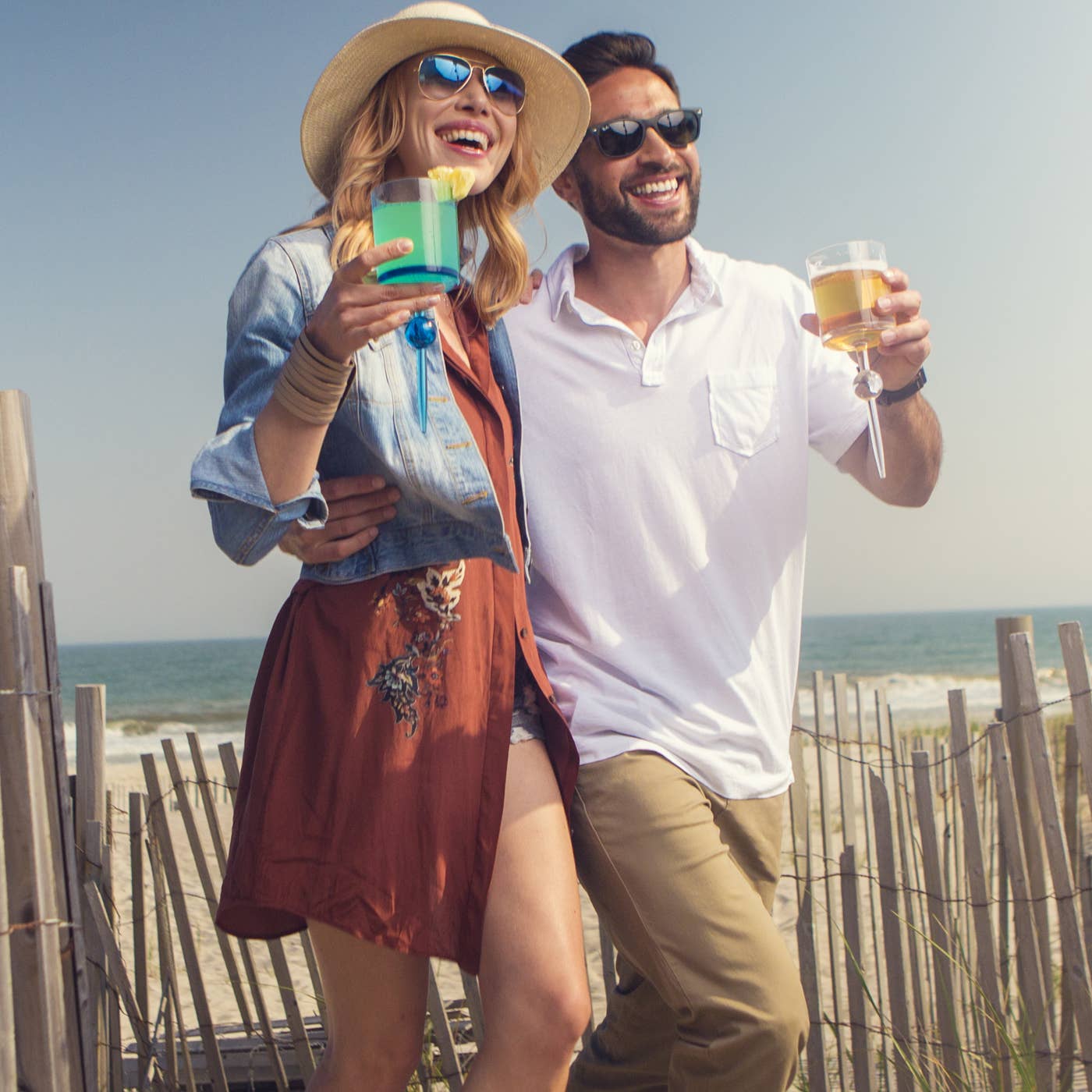 Beachware, LLC - Wholesale Wine Glass - Indigo Skies Caribbean1