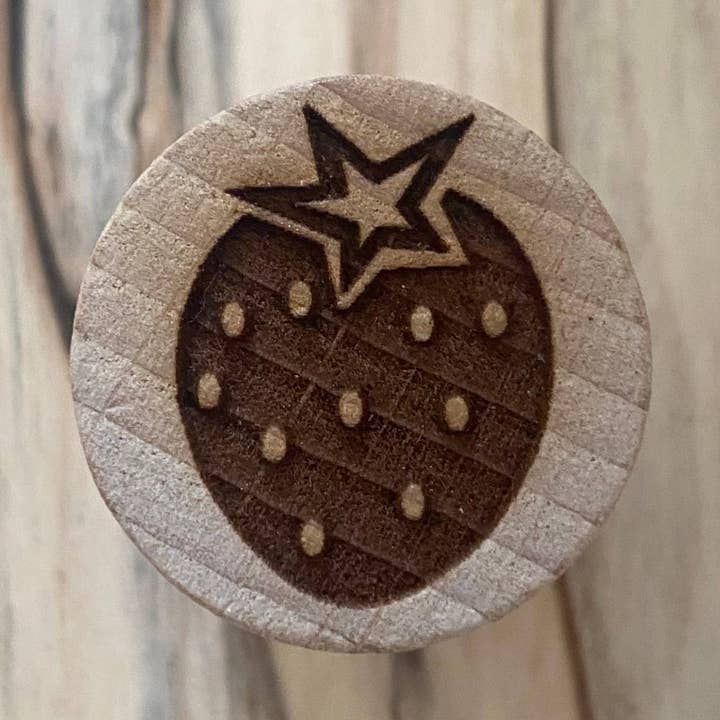 Salzwerk Berlin - Wholesale Cookie Cutter - Cookie Stamp “Strawberry”0