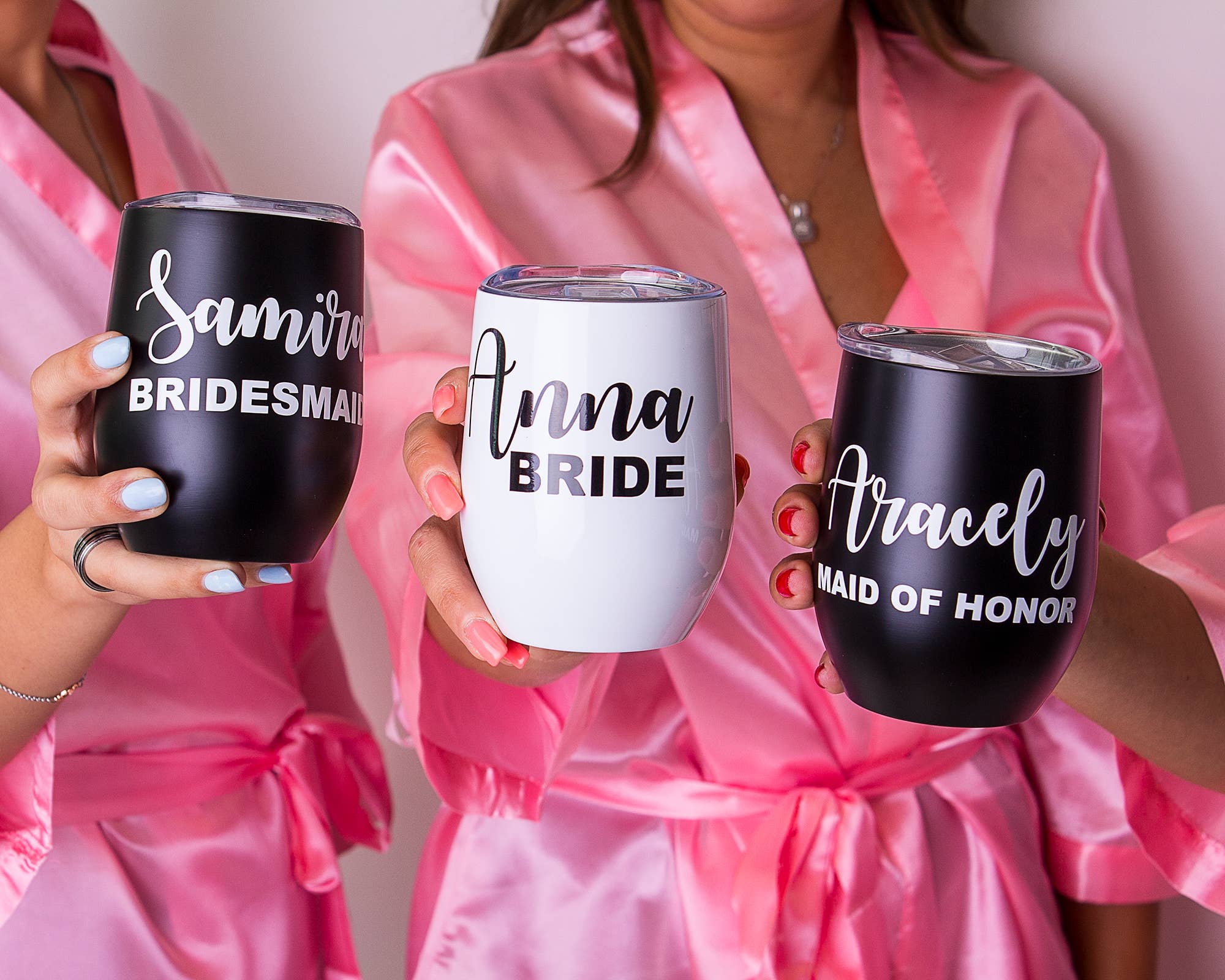 Purple Custom Wine Tumblers – 12 oz Stainless Steel – Wholesale for wholesale on Faire