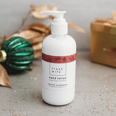 The Fresh Wife Soap Company - Wholesale Hand Cream/Lotion - Spiced Cranberry Hand Lotion0