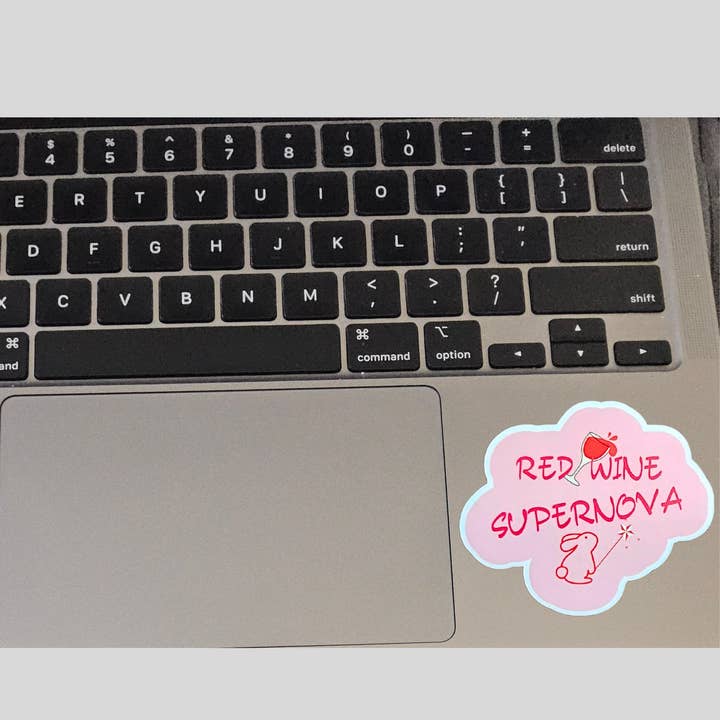 sent with Pride - Wholesale Sticker - Stickers Red wine supernova stickers, Vinyl sticker Handmade2