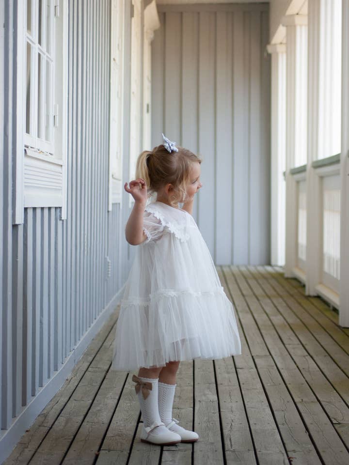 Liv & Loke - Wholesale Socks - Kids - Ebba Knee Socks - Offwhite1