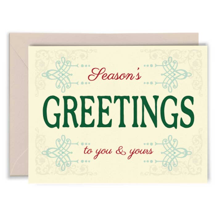 Jahreszeiten-Grußkarte für den Großhandel von Apricity Press