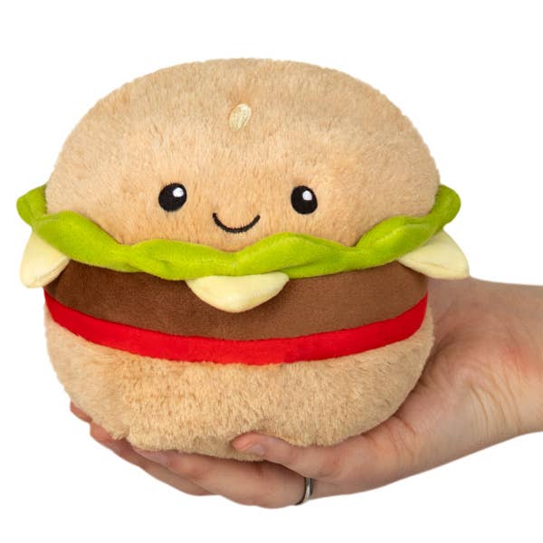 Squishable - Wholesale Stuffed/Plush Toy - Kids & Baby - Snugglemi Snackers Hamburger (5")