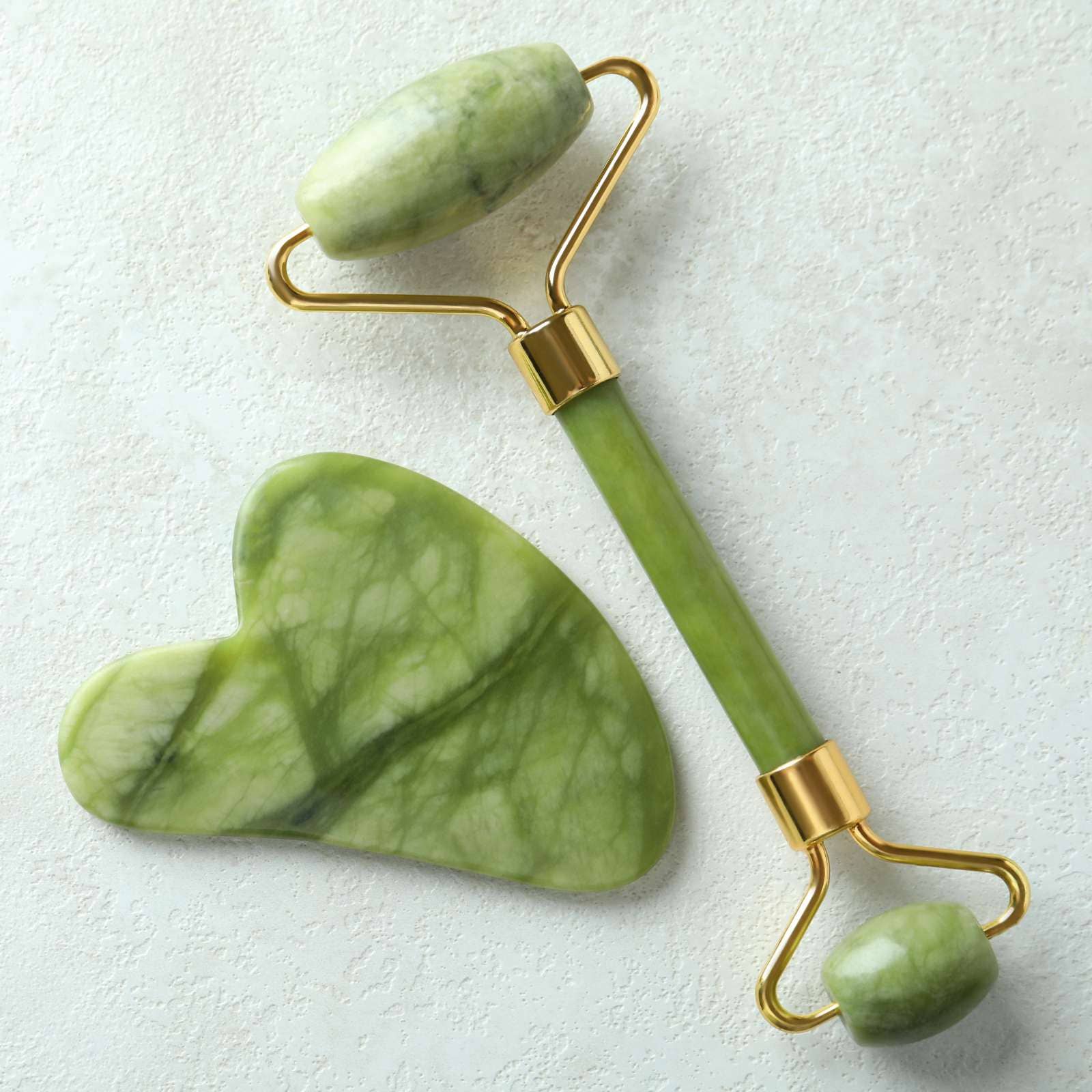 Zen'Arôme - Wholesale Gua Sha Tool - Gua Sha and Green Jade Roller - Stone Beauty Accessory12