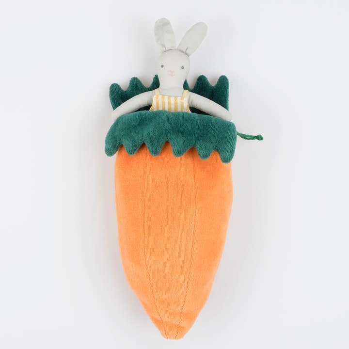 Carrot Bunny Mini Doll for wholesale by Meri Meri