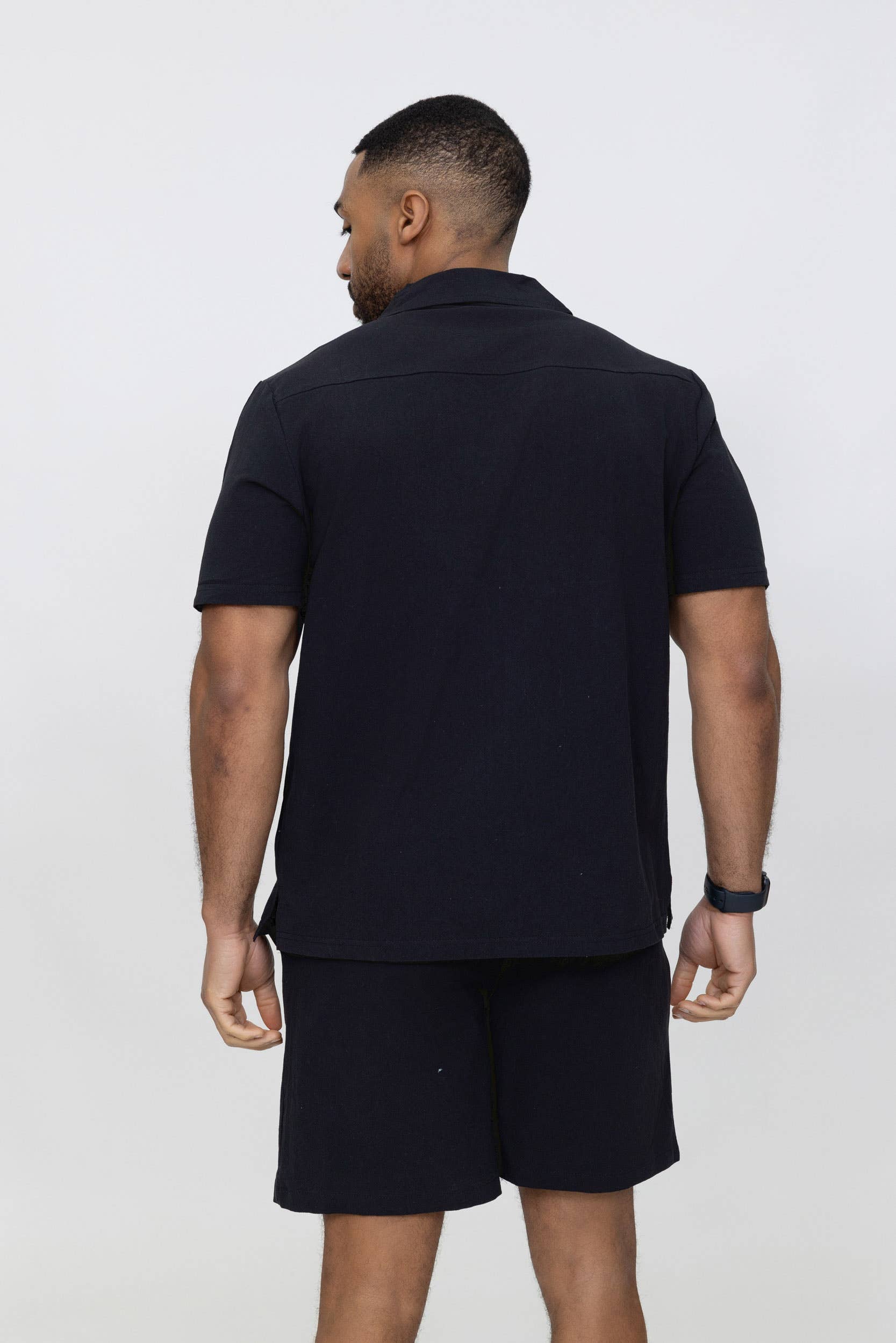 Zayne Paris - Wholesale Top & Short Set (NOT Loungewear) - Men's - Shirt and shorts set TX1099-13