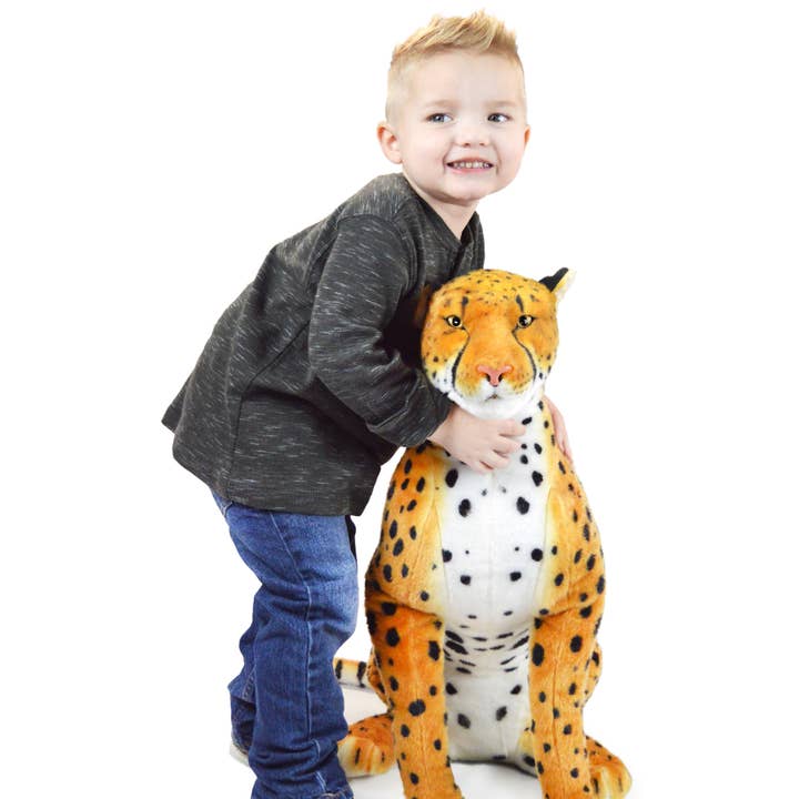 VIAHART Toy Co. - Wholesale Stuffed/Plush Toy - Kids & Baby - Cecil The Cheetah | 26 Inch Stuffed Animal Plush