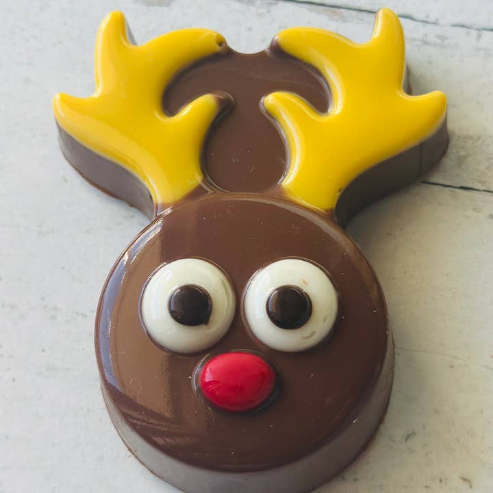 Chocolates Unlimited by Denise - Wholesale Chocolate Covered Sweets - Reindeer Chocolate Covered Oreo