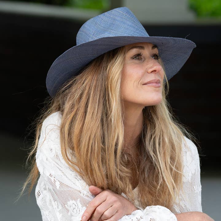 Shebobo – Großhandel Strohhut – Unisex – Jamie Unisex Strohhut mit ca. 7,6 cm breiter Krempe5