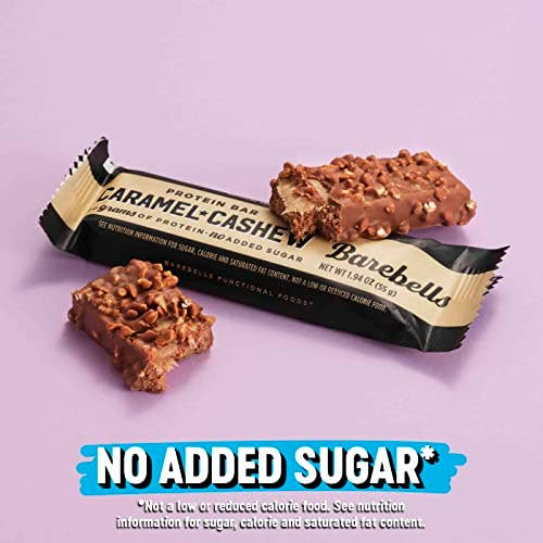 Shop The King - Wholesale Snack bar - Barebells Caramel Cashew Bar 12 Per Box3
