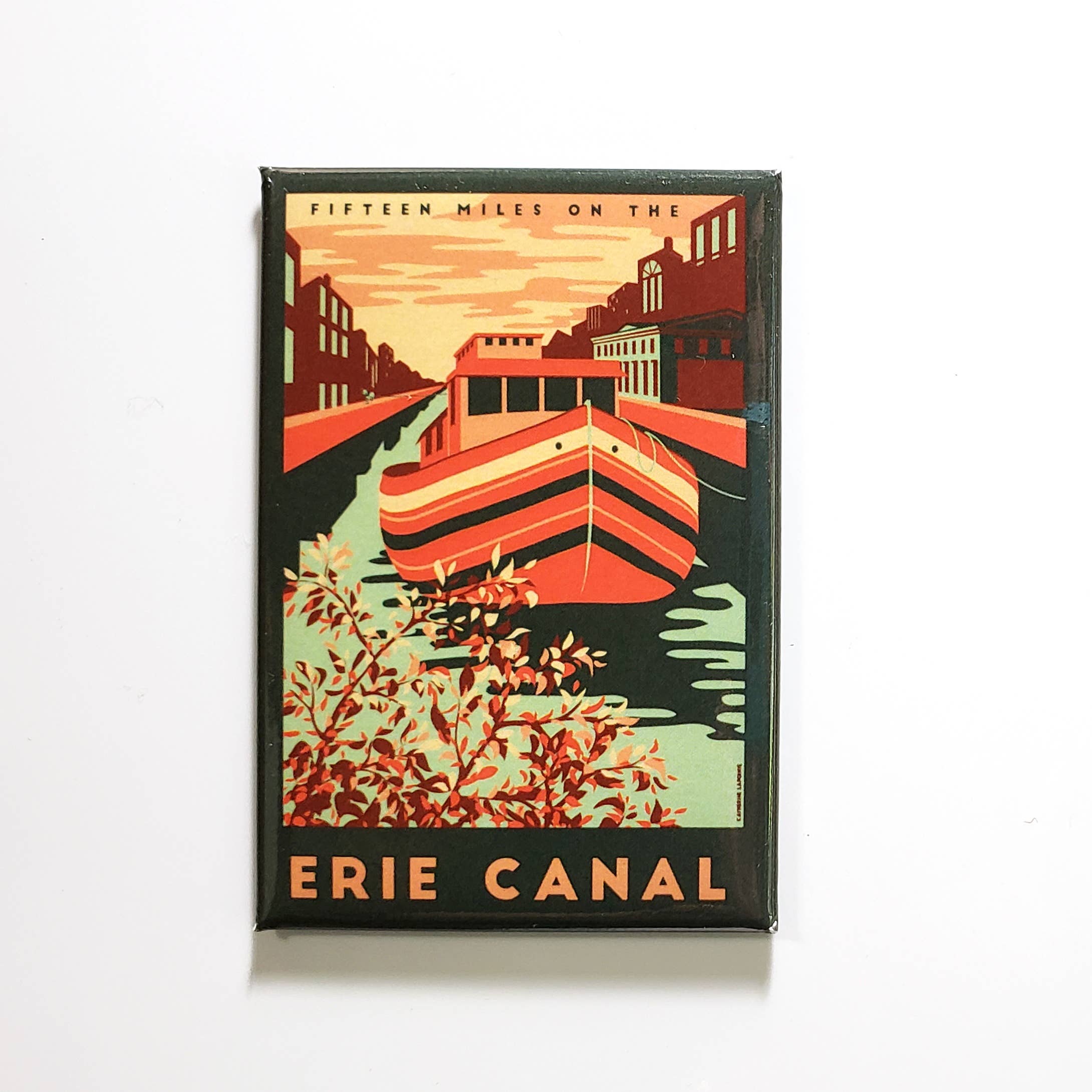 Lionheart Graphics – Großhandel Magnete – Erie Canal Reise-Andenken-Magnet1