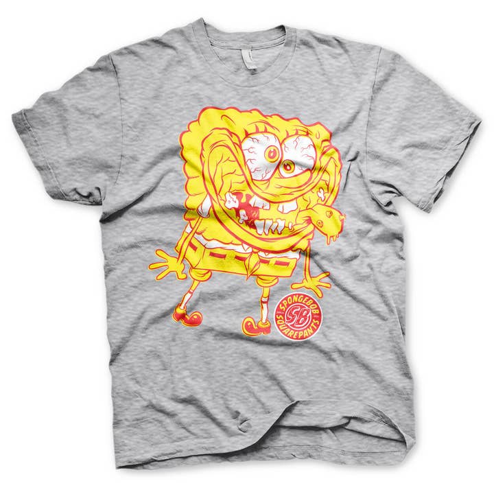 Hybris Production AB - Venta al por mayor Camiseta serigrafiada - Unisex - Bob Esponja - camiseta extraña2