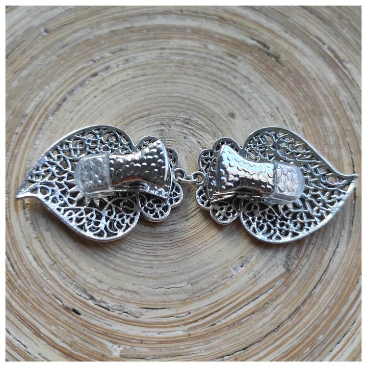 Cristina SJ creative shop - Wholesale Brooch - Portuguese filigree brooch, jacket closure, top design6